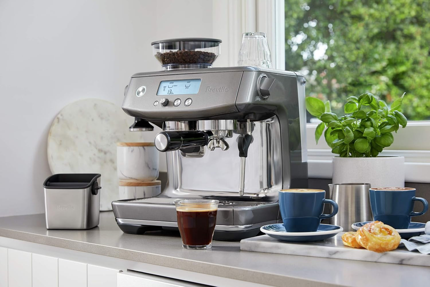 Barista Pro Espresso Machine BES878BSS, Brushed Stainless Steel