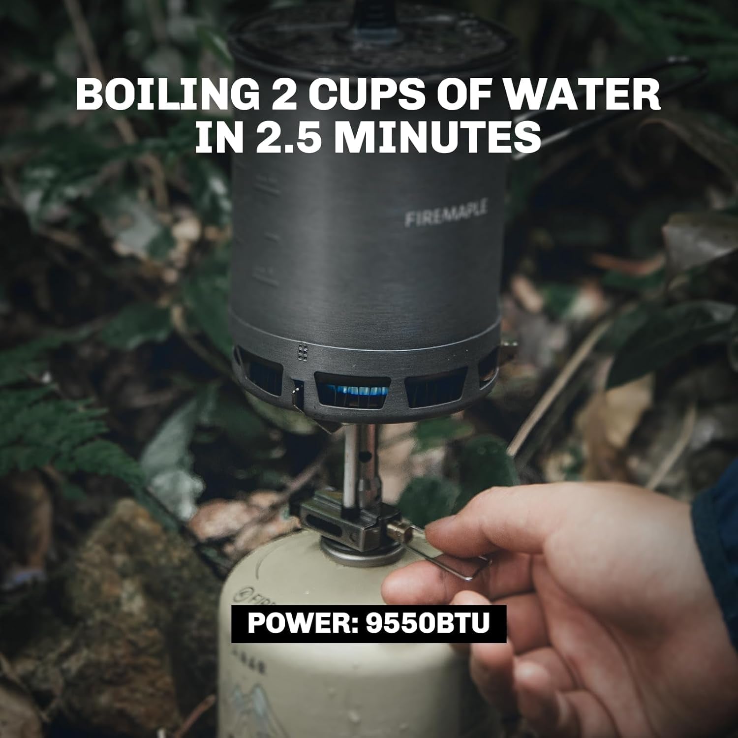 Backpacking and Camping Stove Series | Outdoor Propane Camp Cooking Gear | Portable Pot/Jet Burner | Ideal for Hiking, Trekking, Fishing, Hunting Trips and Emergency Use (Greenpeak)