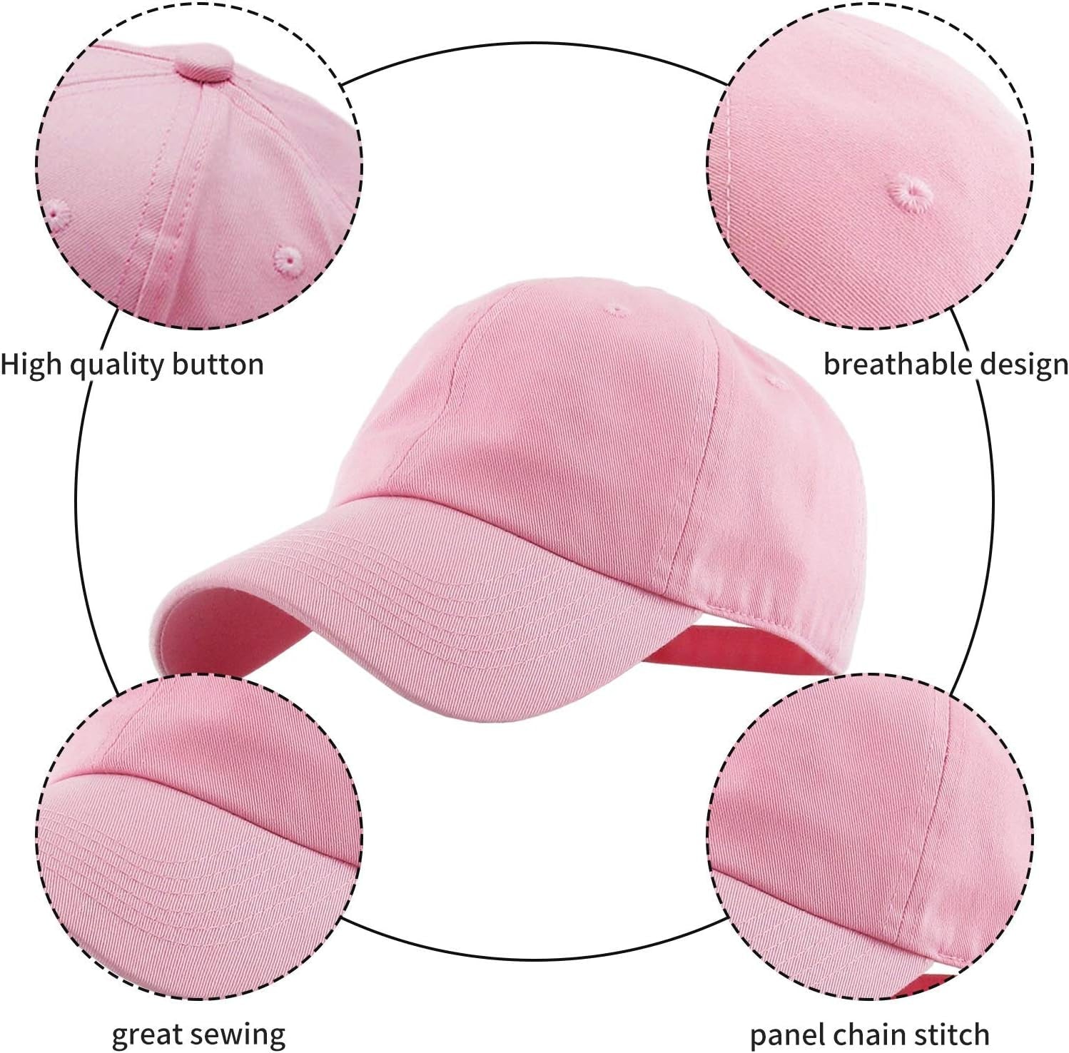 Baseball Cap for Women Classic Adjustable Planit Hat Outdoor Baseball Caps Sports Hat Caps for Women