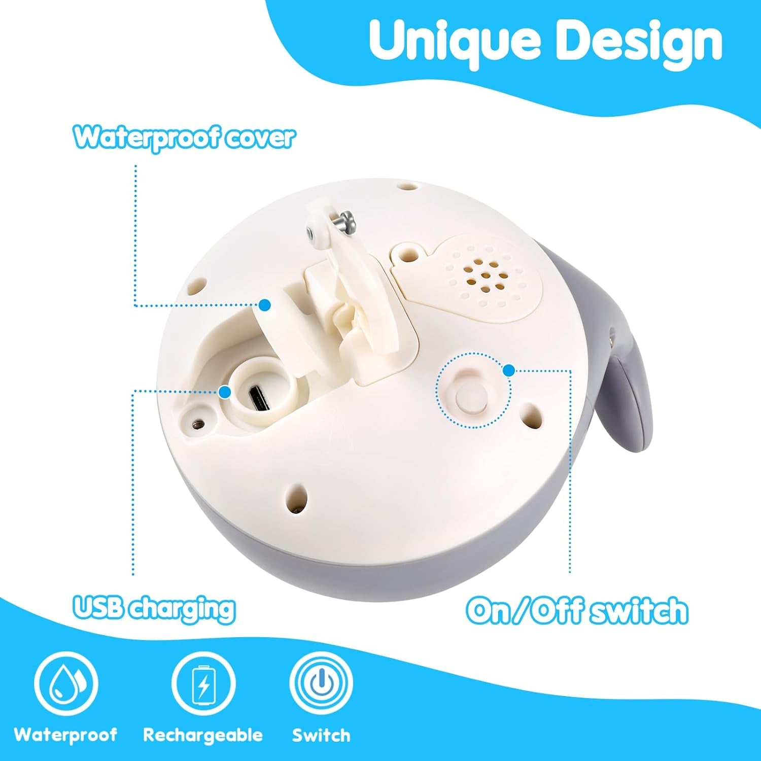 Baby Bath Toys, Toddler Bath Toys for Kids Ages 1-3, Light up Whale Bath Toy Sprinkler, Pool Water Table Infant Baby Toys 6-12-18 Months, Bathtub Fountain Toy, Toddler 1St Birthday 1 2 3 Gifts