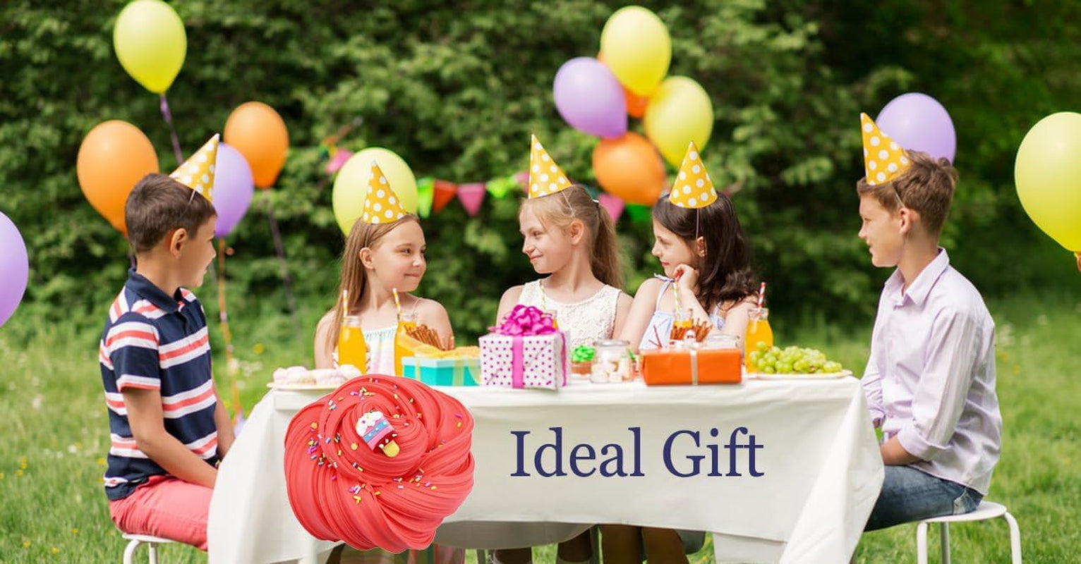 Butter Slime Kit 3Pack Fidget Toy, Kids Party Favors, Goodies Bag Toy, Easter Egg Filling Stuffers, X'Mas Stocking Stuffers