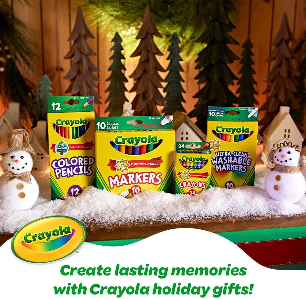 Create 'N Carry Art Set (75Pcs), 2-In-1 Lap Desk & Carrying Case, Art Kit for Kids Crafts, Drawing & Coloring Supplies, Easter Gifts for Kids