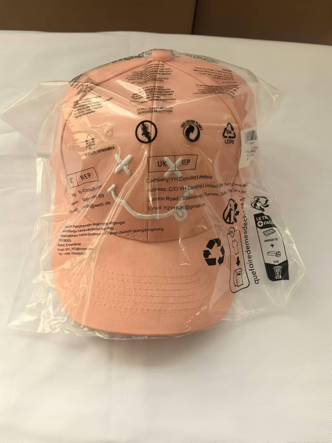 Baseball Cap with Embroidered,Plain Hats Unisex Adjustable Cotton 6 Panel Vintage Trucker Hat Peak Cap Golf Running Hat Outdoor Cap