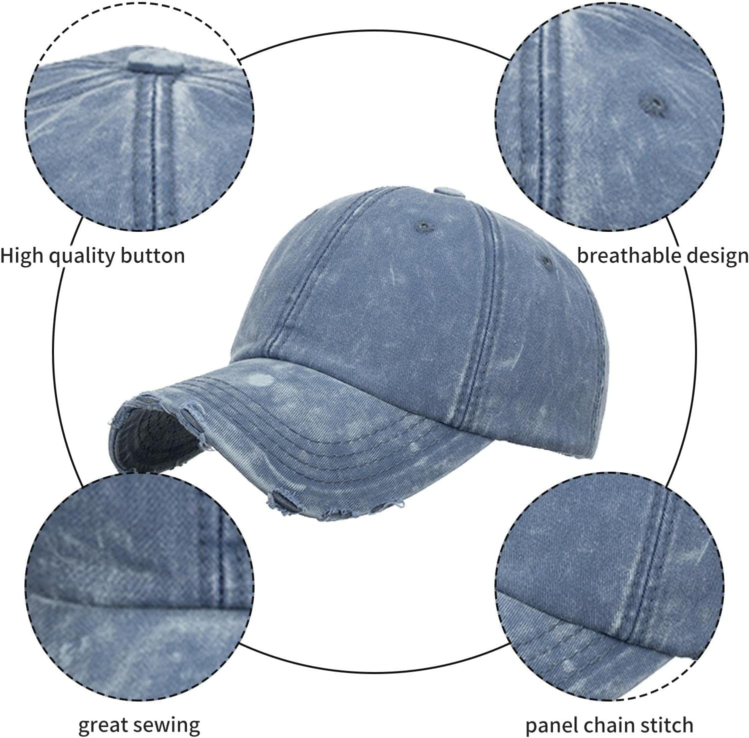Baseball Cap for Women Classic Adjustable Planit Hat Outdoor Baseball Caps Sports Hat Caps for Women
