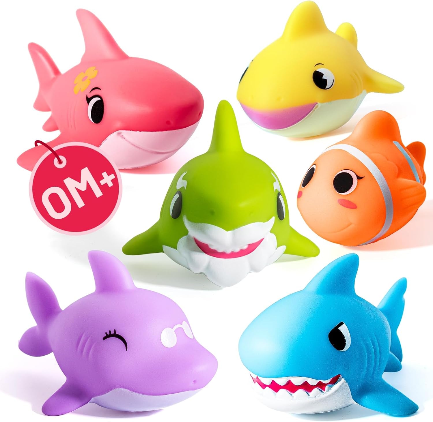 Bath Toys for Kids - No Hole Baby Toys for 1 Year Old Infant Boys Girls, Shower Water Pool Toys