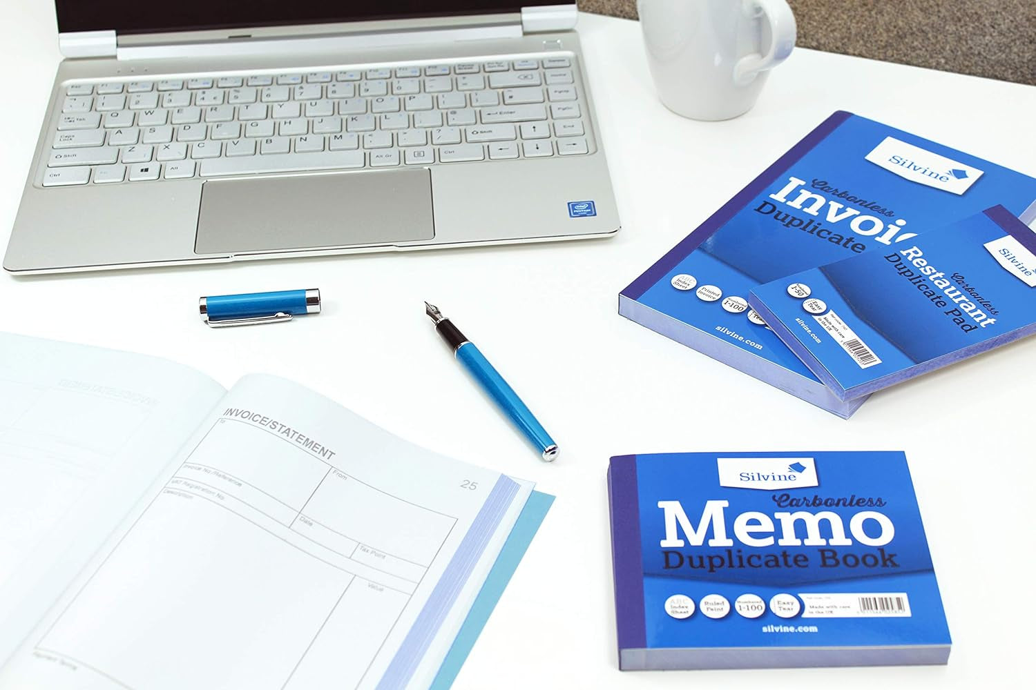 Carbonless Duplicate Invoice Book - Numbered 1-100 with Index Sheet (210 X 127Mm)