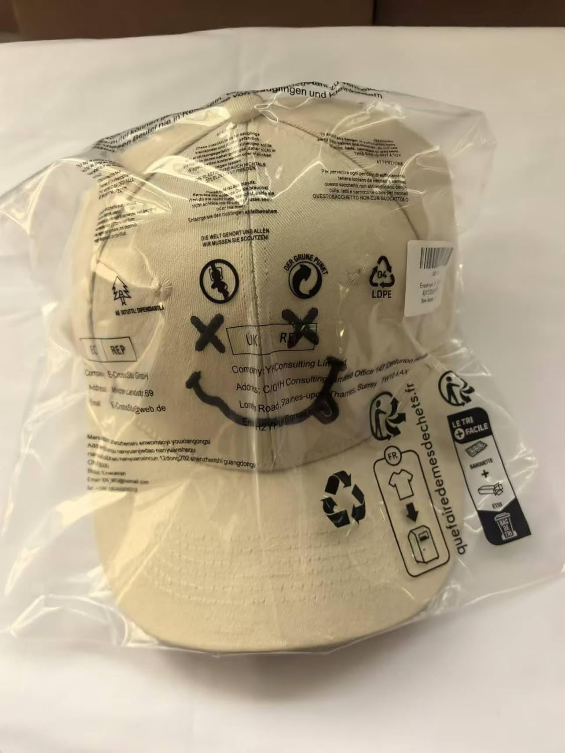 Baseball Cap with Embroidered,Plain Hats Unisex Adjustable Cotton 6 Panel Vintage Trucker Hat Peak Cap Golf Running Hat Outdoor Cap