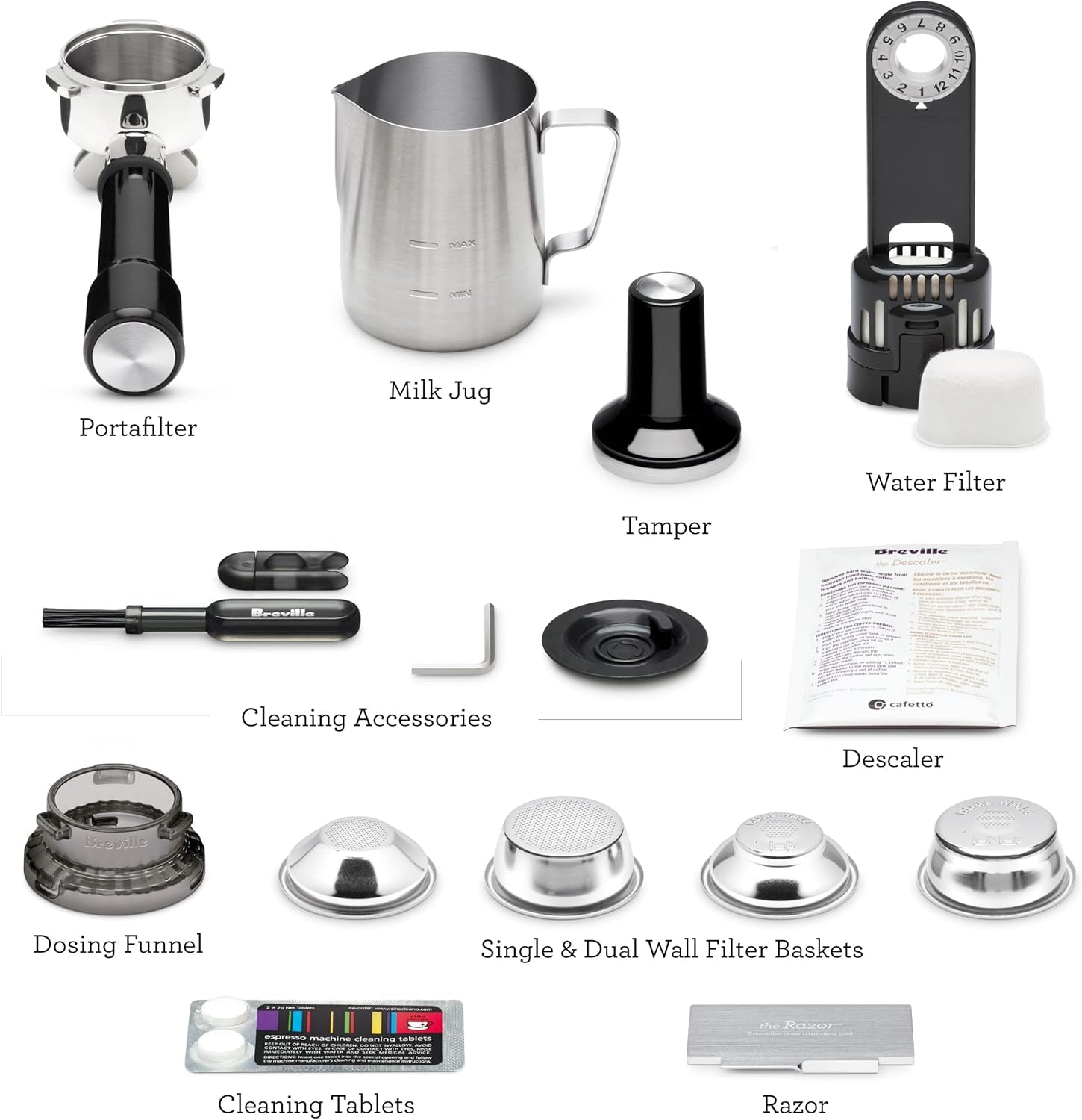 Barista Pro Espresso Machine BES878BSS, Brushed Stainless Steel