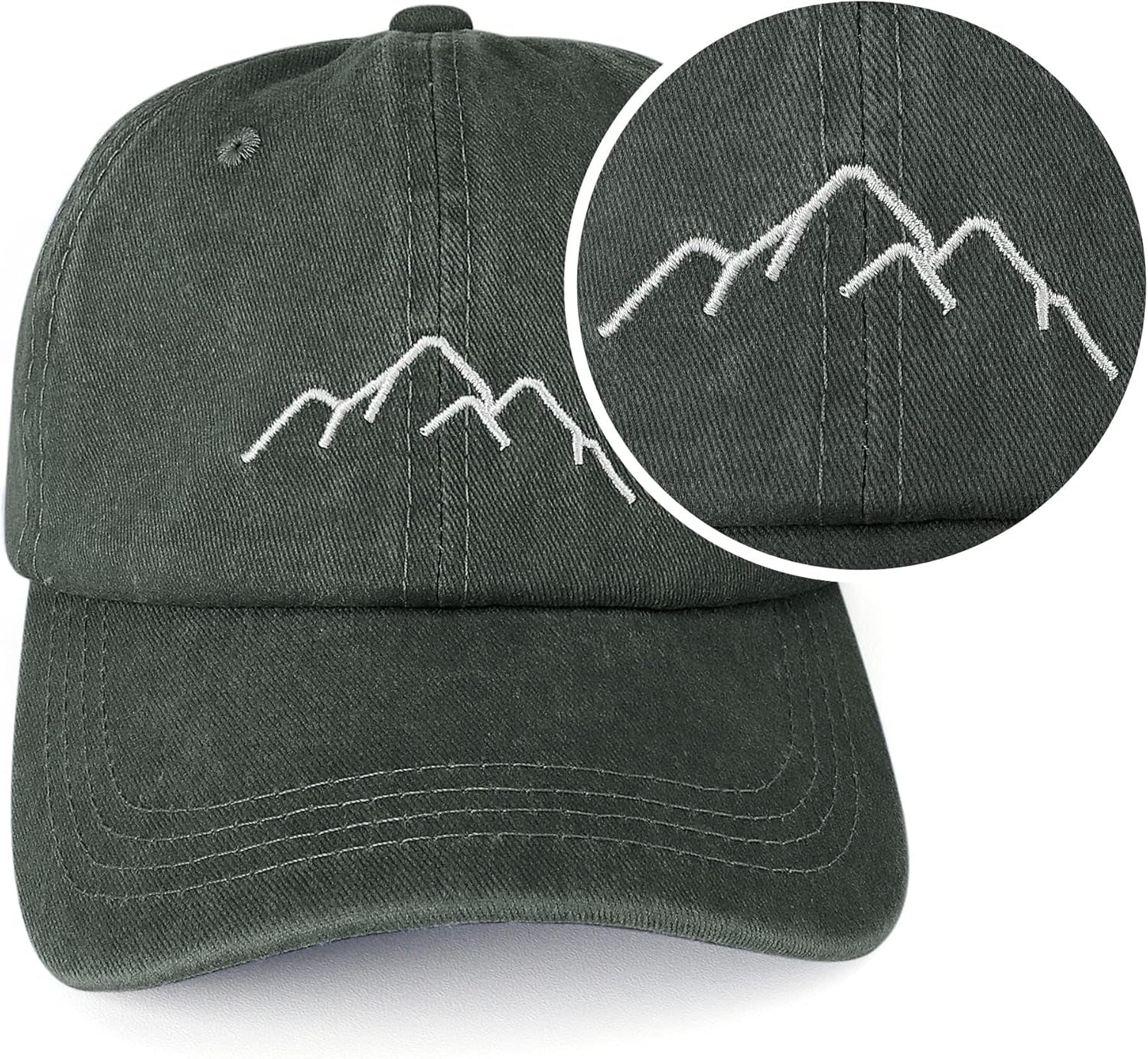 Baseball Cap Mens - Vintage Washed Dad Caps Adjustable Cotton