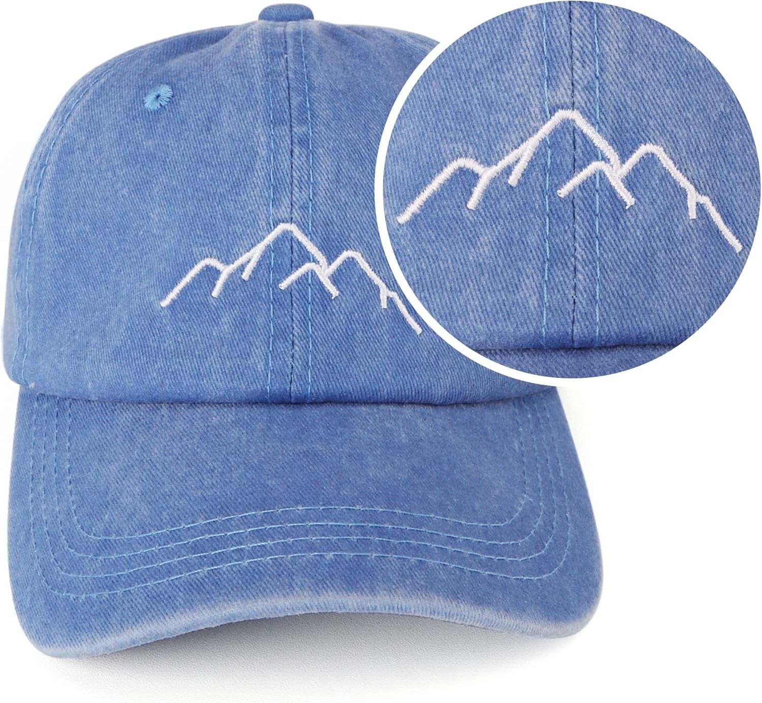 Baseball Cap Mens - Vintage Washed Dad Caps Adjustable Cotton