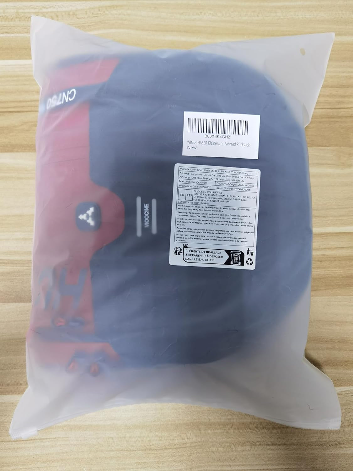 Cycling Backpack, 10L Bicycle Backpack Waterproof Breathable Bag for Outdoor Travel Hiking Climbing Biking Running Skiing (Red)