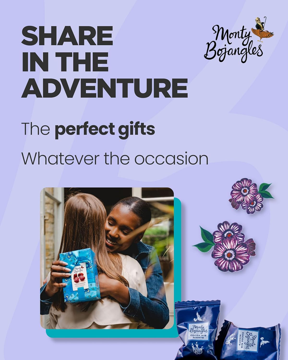 Cocoa Nib Nights Cocoa Dusted Vegan Chocolatey Truffles Gift Box (180G), Chocolate Flavoured Truffles, Award-Winning Luxury Truffles, Perfect Dairy Free Chocolate Gift Set