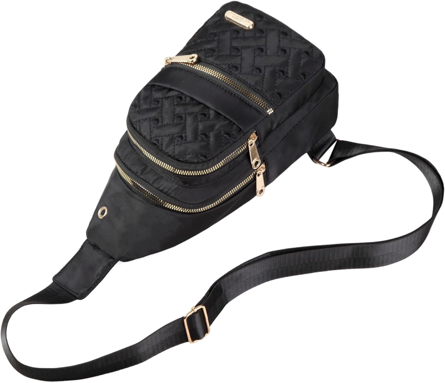 Crossbody Sling Backpack Sling Bag for Women, Small Chest Bag Daypack Fanny Pack Cross Body Bag for Sports Hiking