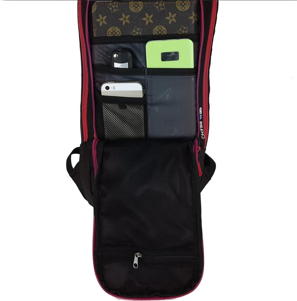 Cycling Backpack, 10L Bicycle Backpack Waterproof Breathable Bag for Outdoor Travel Hiking Climbing Biking Running Skiing (Red)