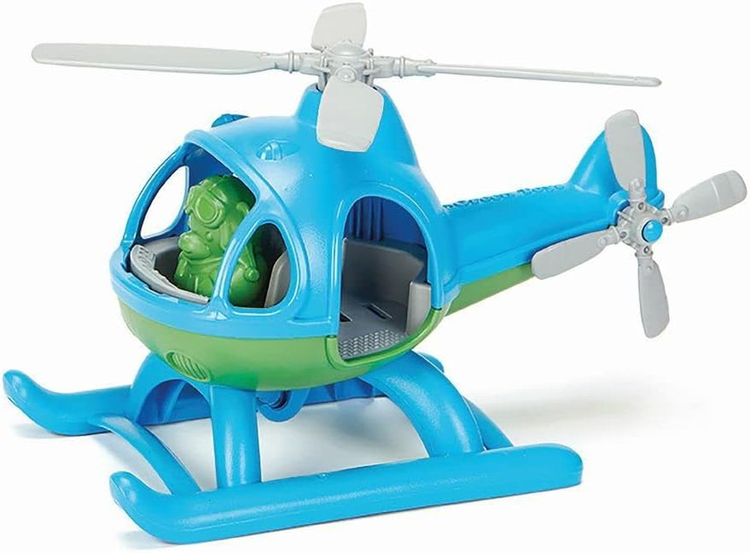 Helicopter, Blue/Green