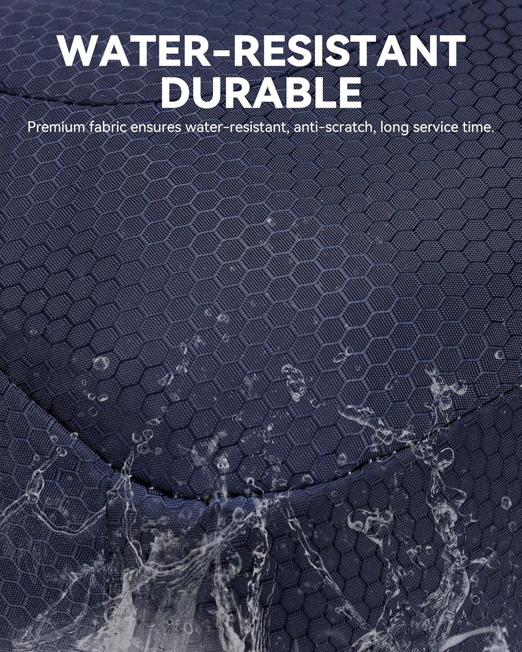 Unisex Honeycomb Jacquard Small Sling Bag Slim Sling Backpack Crossbody Chest Bag for Hiking Travel