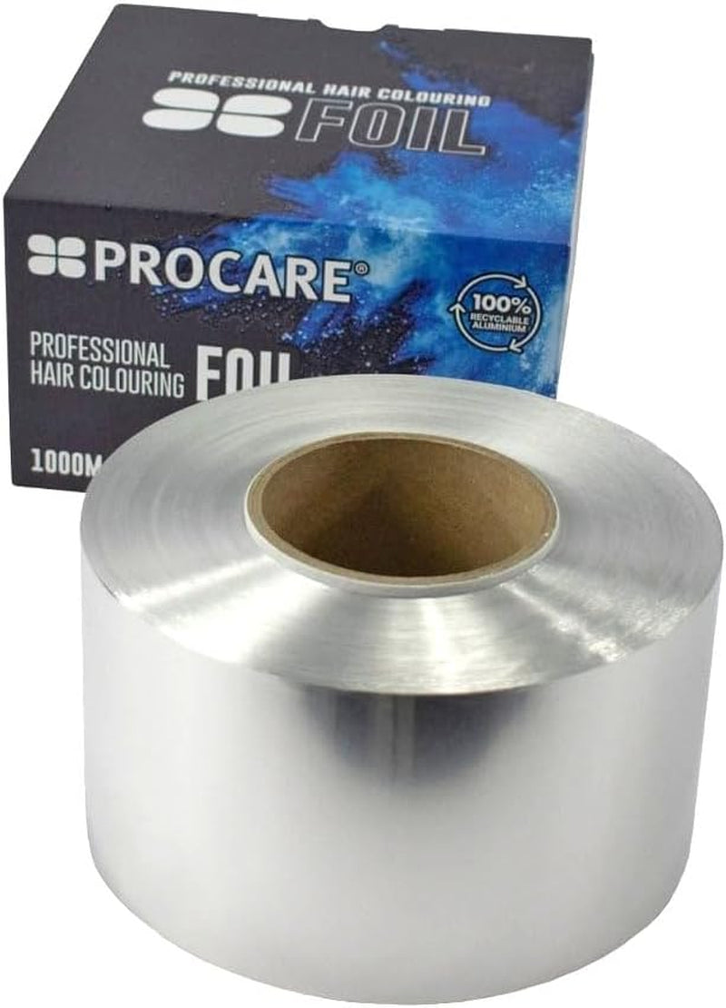 New Title: Premium Silver Hair Foil 100MM X 1000M