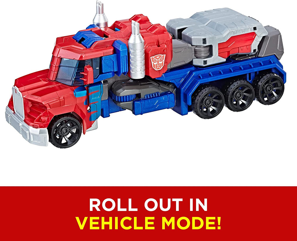 Toys Heroic Optimus Prime Action Figure - Timeless Large-Scale Figure, Changes into Toy Truck - Toys for Kids 6 and Up, 11-Inch (Amazon Exclusive)