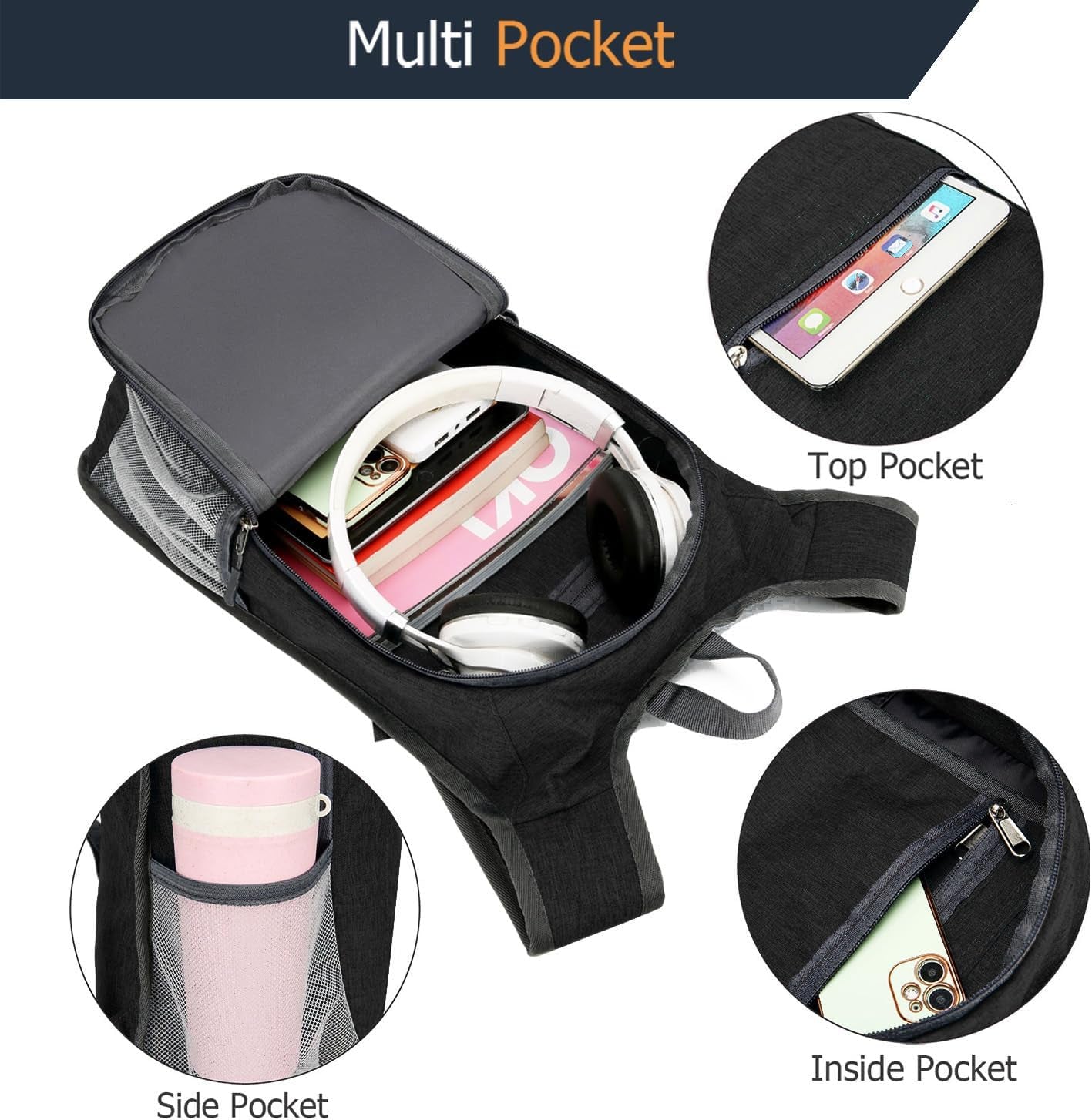 Small Daypack 15L Hiking Backpack Packable Lightweight Travel Day Pack Casual Foldable Shoulder Bag for Women Men