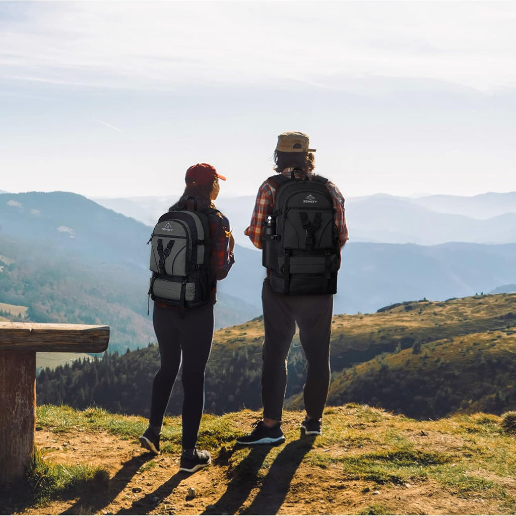 Hiking Backpack, 30L/40L/50L Expandable Hiking Backpack for Men and Women, Travel Backpack Flight Approved