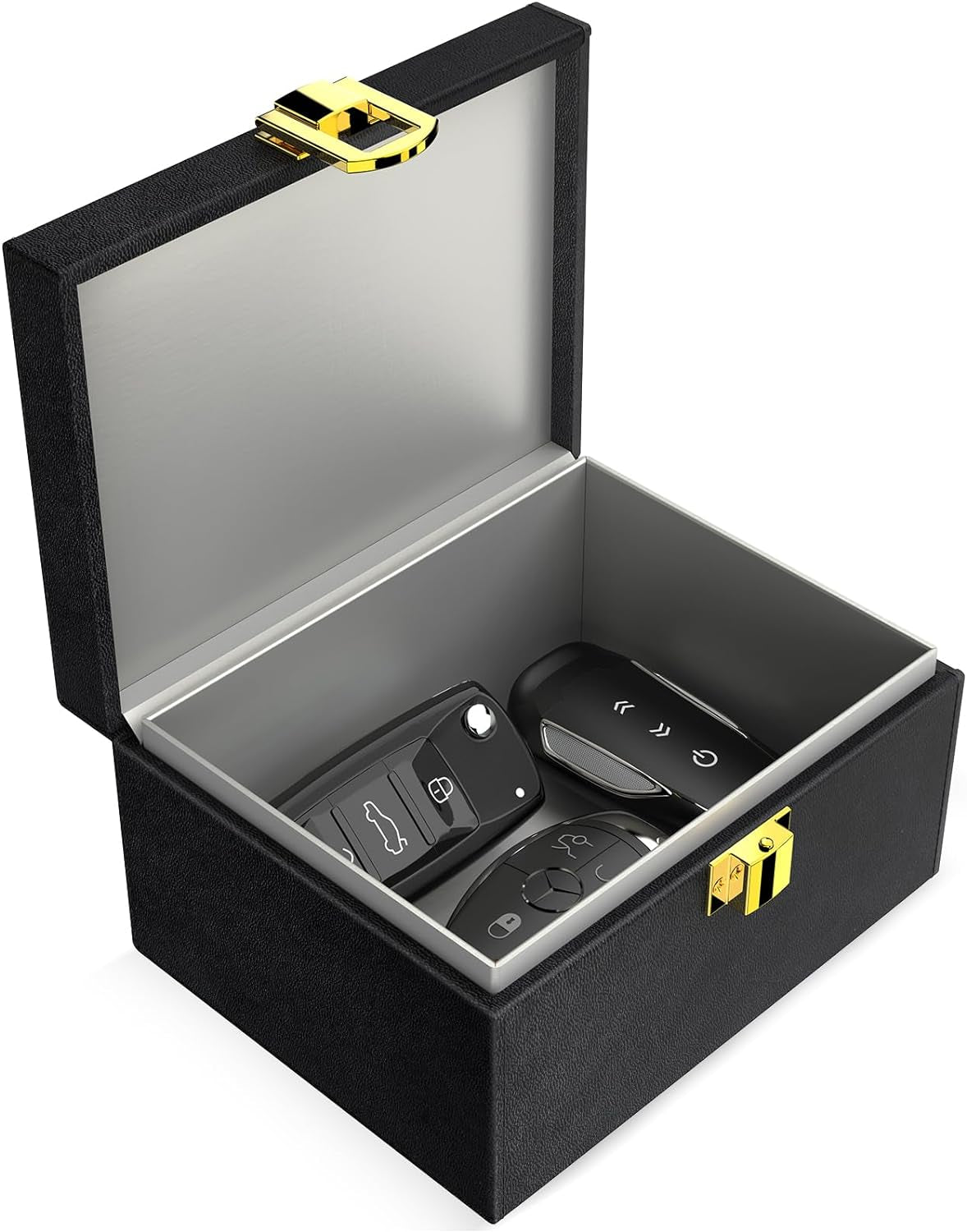 Faraday Box for Car Keys, Keyless Signal Blocking Anti-Theft Key Protector Signal Blocking Box