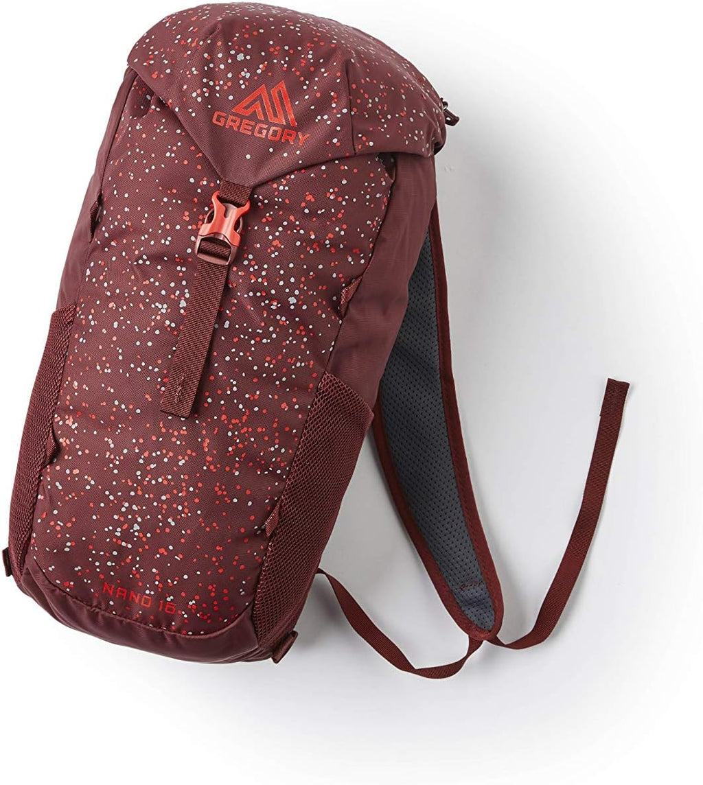 Mountain Products Nano 16 Everyday Outdoor Backpack, Bordeaux Reflective, One Size