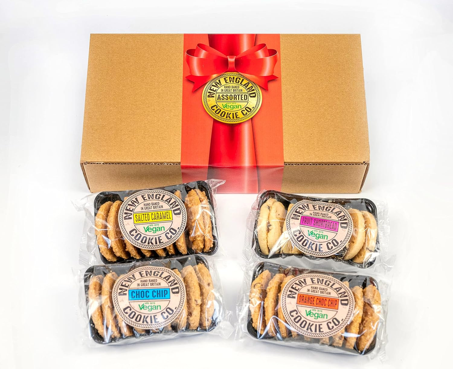 Hand Baked Biscuits Assortment 4 Packs X 150G (600G)