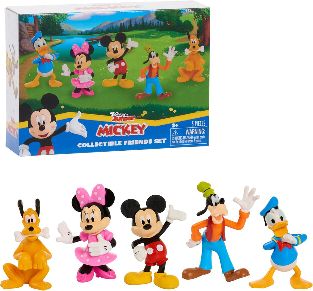 Mickey Mouse Collectible Figure Set, 5 Pack, Kids Toys for Ages 3 up by