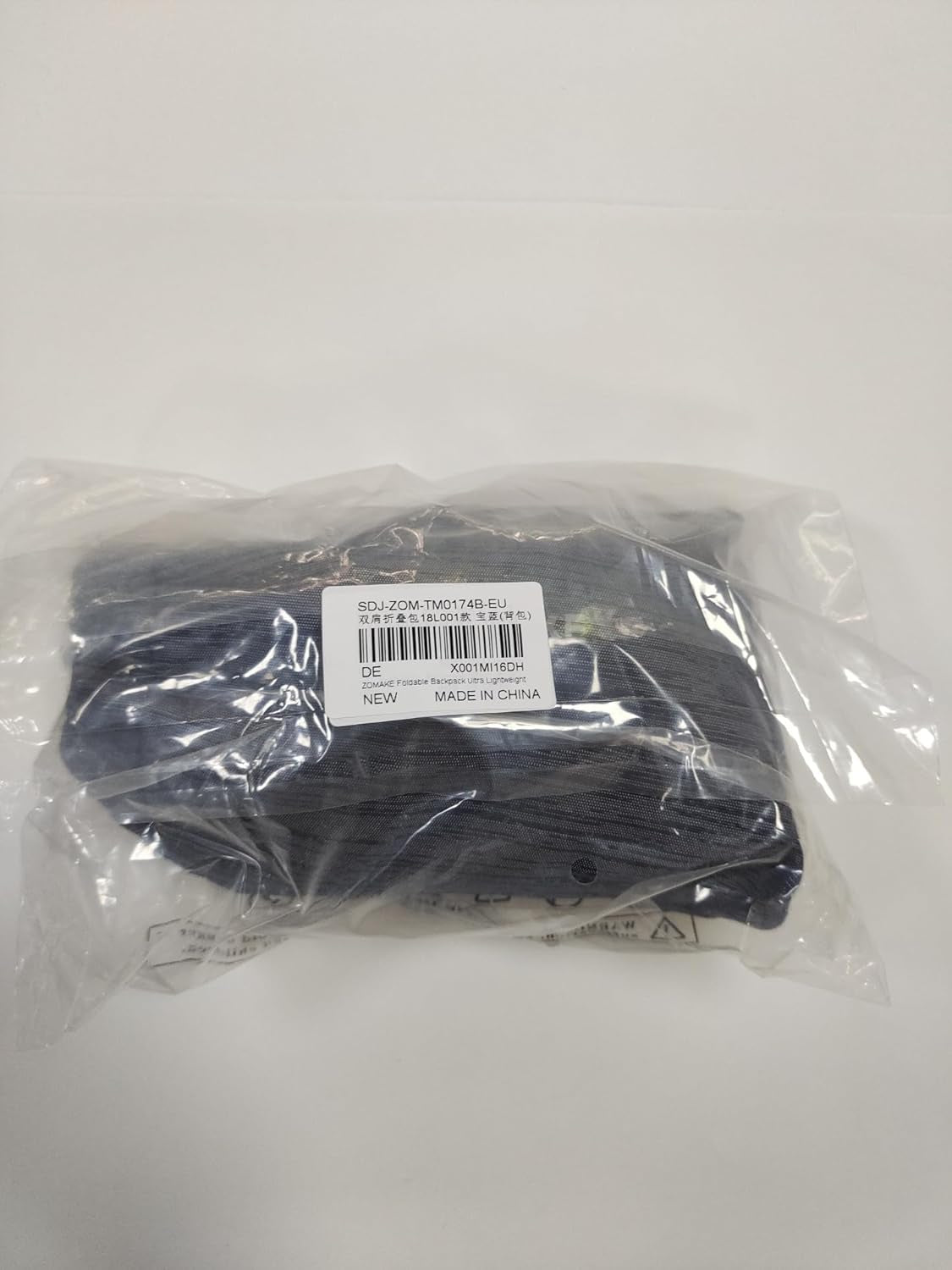 Ultra Lightweight Packable Backpack 18L, Small Foldable Hiking Backpacks Water Resistant Folding Daypack for Travel(Navy Blue)