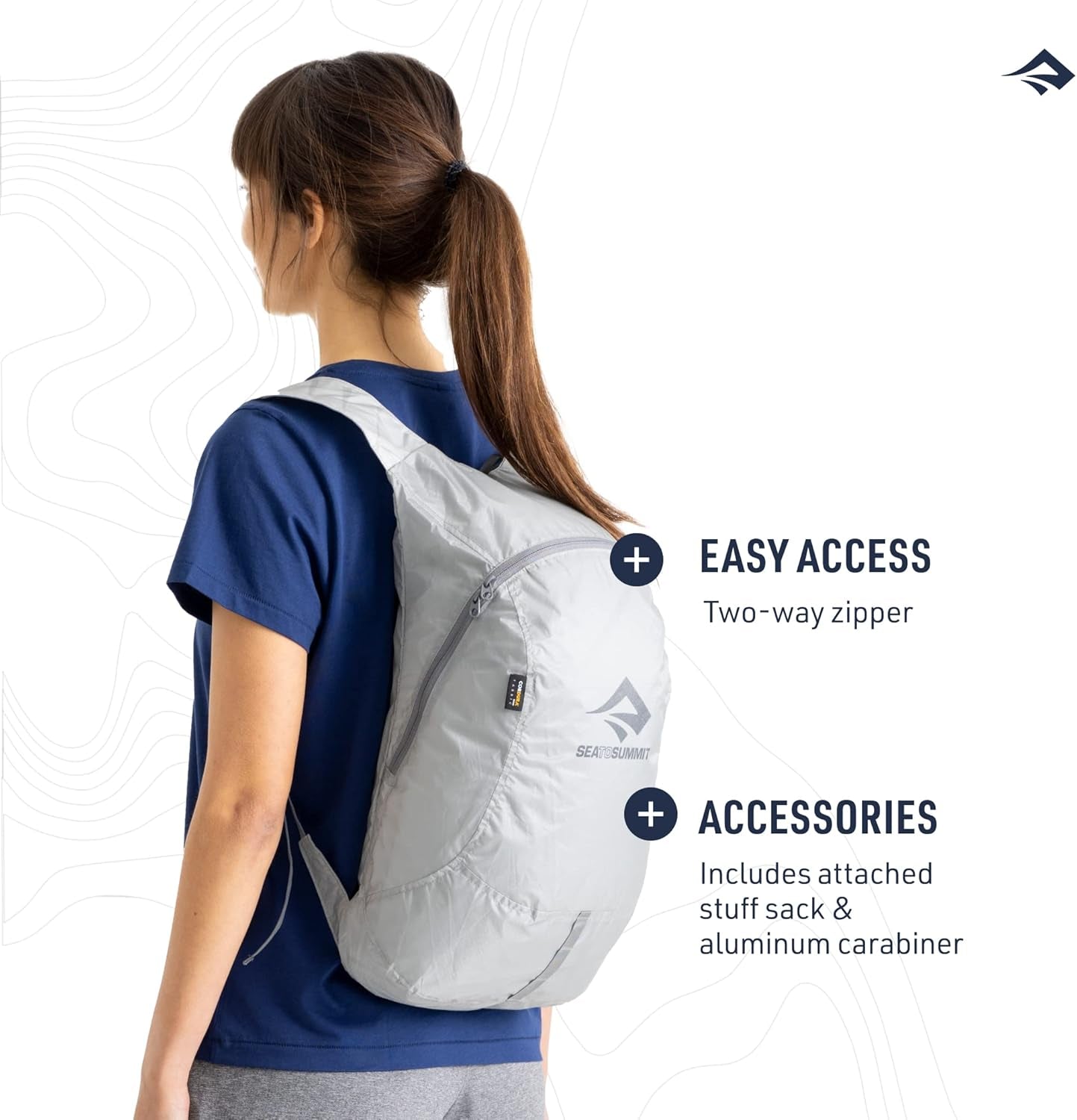 Ultra-Sil Ultralight Day Pack, 20-Liter, Atoll Blue