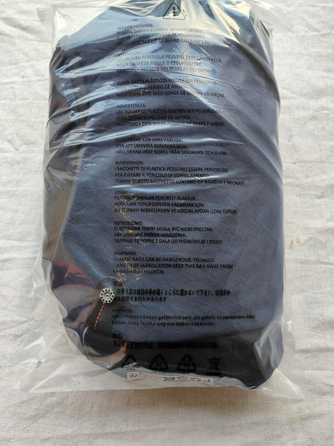 Sling Backpack, 8 Pockets Sling Bag Crossbody, 19L Large Sling Bag for Men Travel Crossbody Backpack Hiking Outdoor