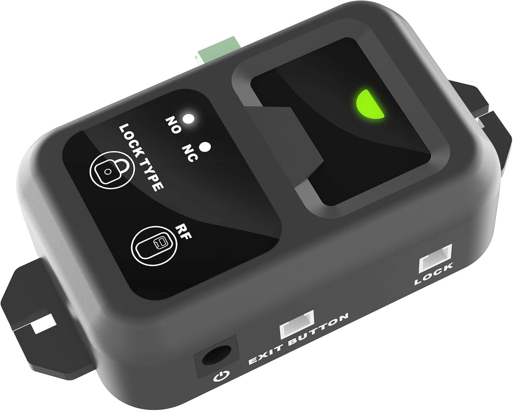Access Control Outswinging Door 600Lbs Force Electromagnetic Lock & Remote Control Kit