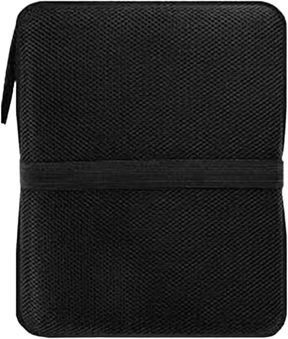 Gel Seat Cushion Portable Massage Travel Cushions, 15.75" X 10.24" Thick Foldable Seat Cushion for Car Office Chair Wheelchair Hip, Coccyx, Sciatica, Pressure Sores