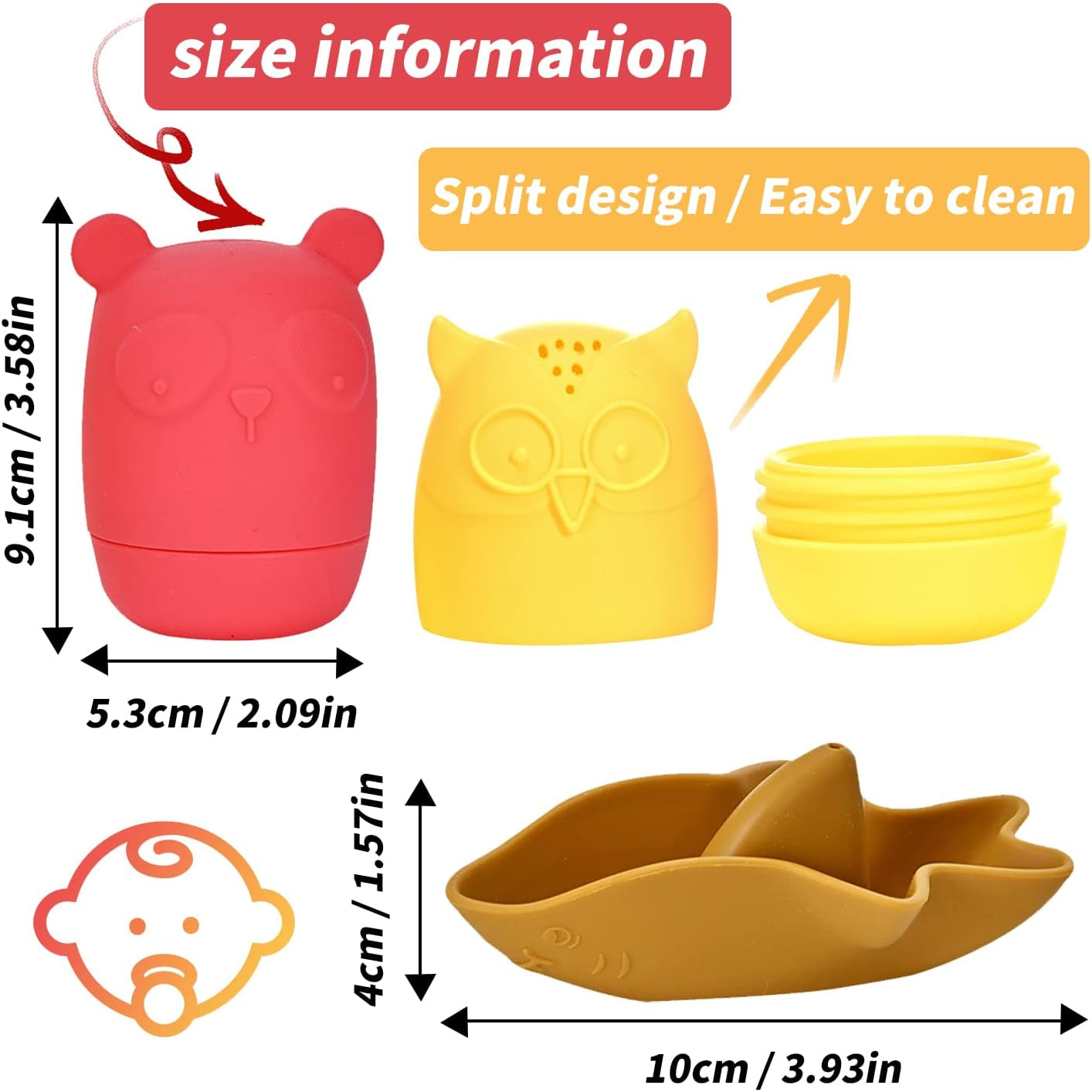 7-Piece Mold Free Silicone Baby Bath Toy Set for Infants 6-12 Months, Bathtub Toys for Toddlers 1-3, Water Toys, Pool Toy, Dishwasher Safe