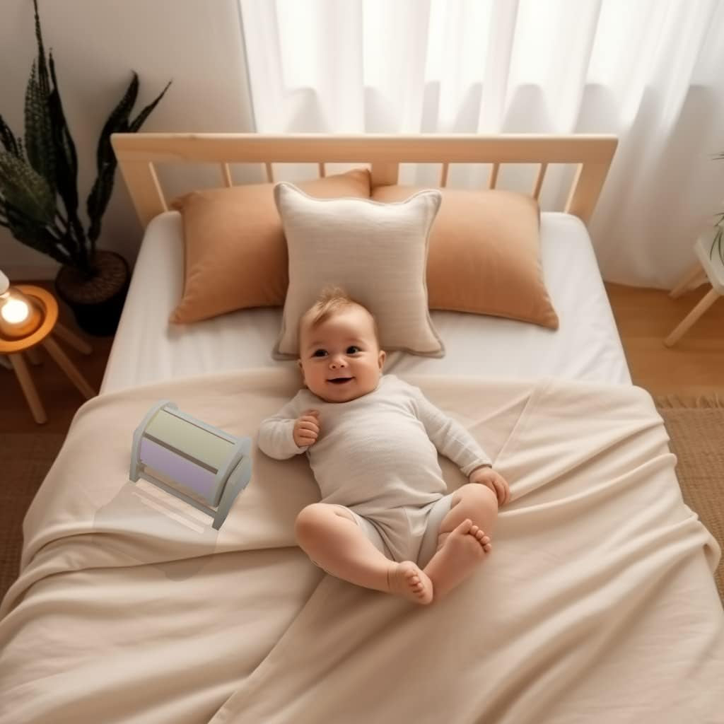 Spinning Rainbow Drum: Montessori Toys for Babies 0-6 Months Wood-Constructed Educational Montessori Baby Toys for Babies 6-12 Months with Sensory Audible Bells