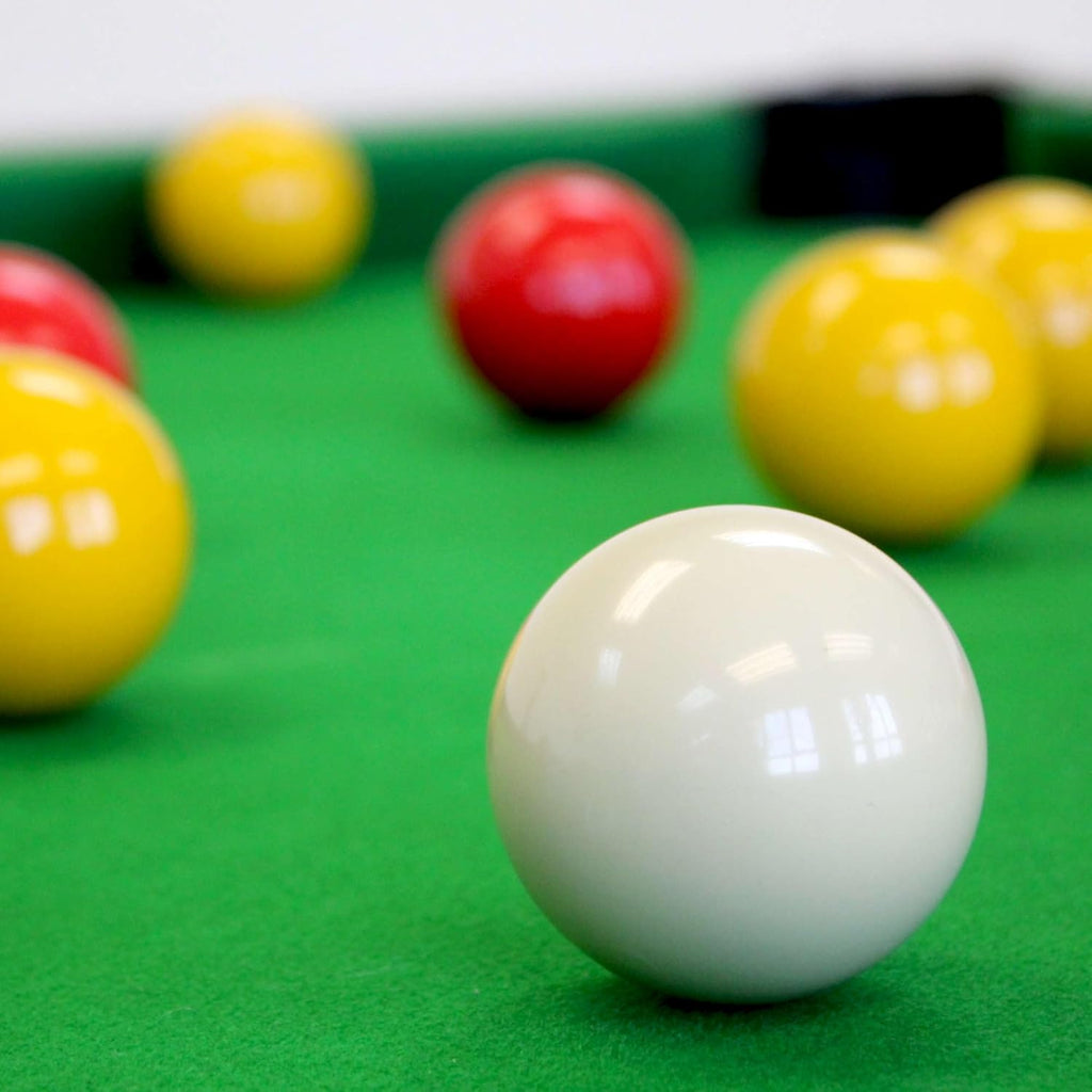 Full Size UK Regulation 16 Red and Yellow Pool Ball Set 2"