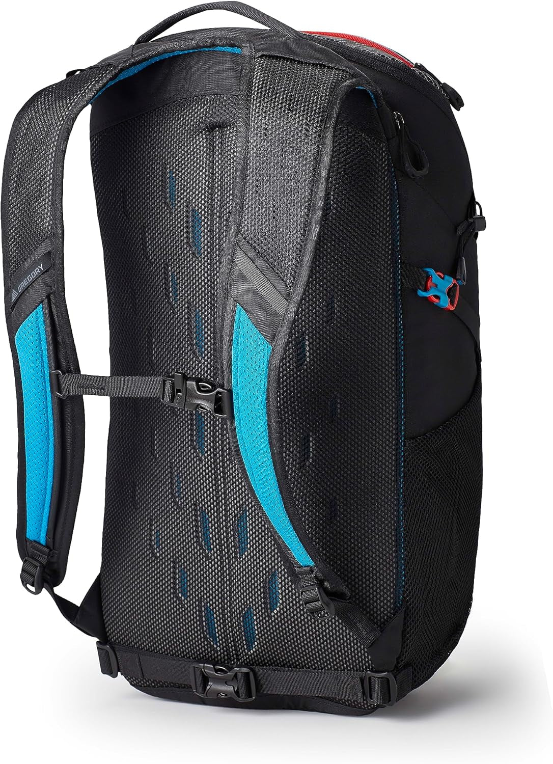 Nano 24L Unisex Day Hiking/Commuter/Active Travel Backpack, Breathable Backpanel, Hydration Port, One Size Fits All, Techno Black