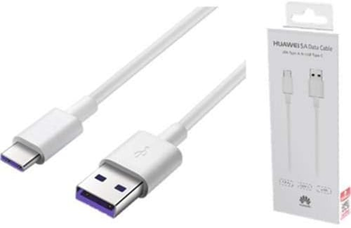 Super Charge Protocol Data Cable with USB Type-C Connector White