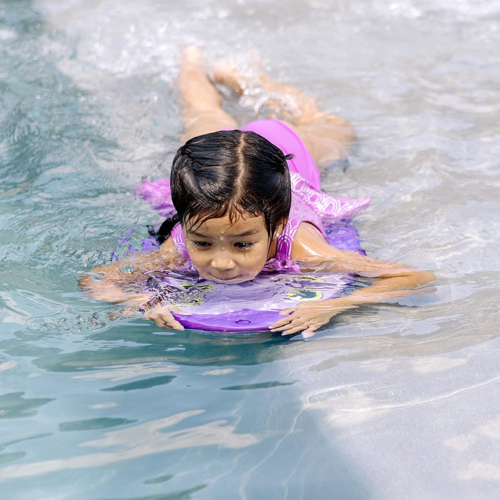 Sunny Patch Dolphin and Shark Kickboards - Learn-To-Swim Pool Toys (Set of 2)