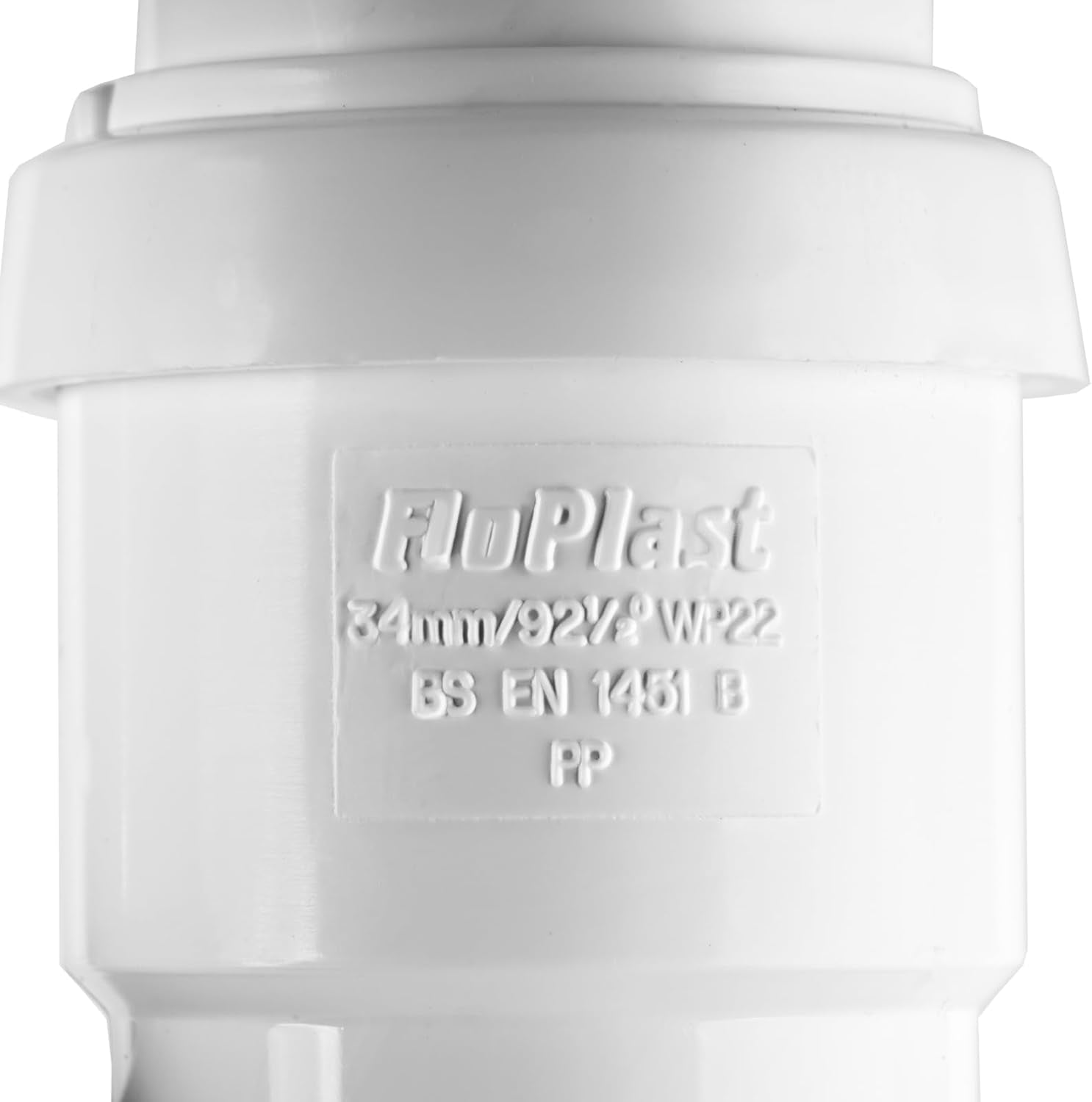 New Model Caravan (Twin) Waste Water Outlet Pipe System Adaptor with FLOPLAST Home Plumbing Grade Fittings CE Standard Tested to EN 1451. Fits Most Standard Caravans.