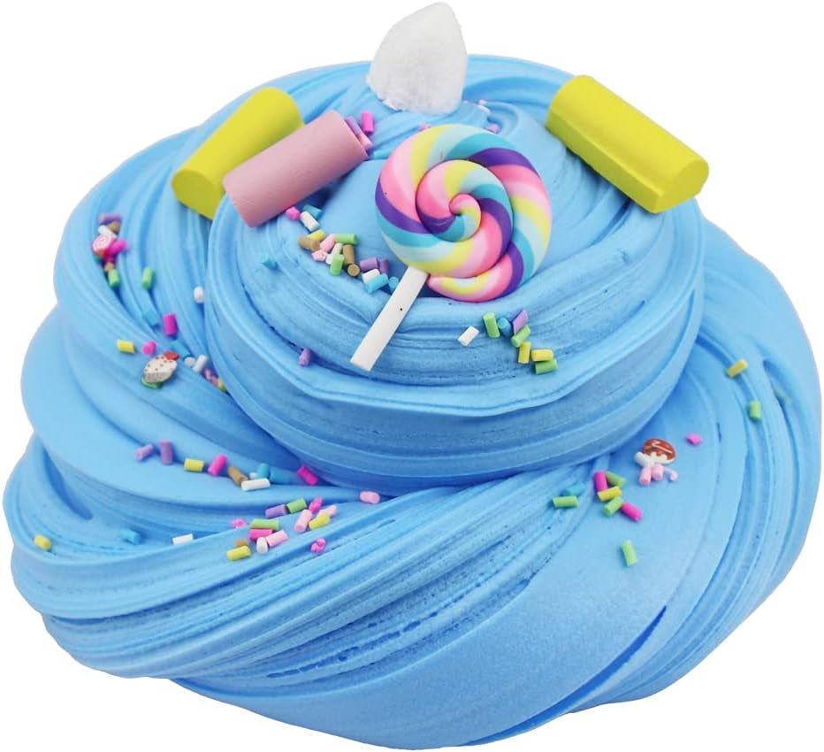 Butter Slime Kit 3Pack Fidget Toy, Kids Party Favors, Goodies Bag Toy, Easter Egg Filling Stuffers, X'Mas Stocking Stuffers