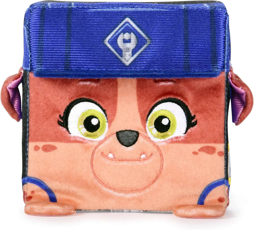 Stuffed Animals, Mix, 4-Inch Cube-Shaped Plush Toy for Kids Ages 3 and Up