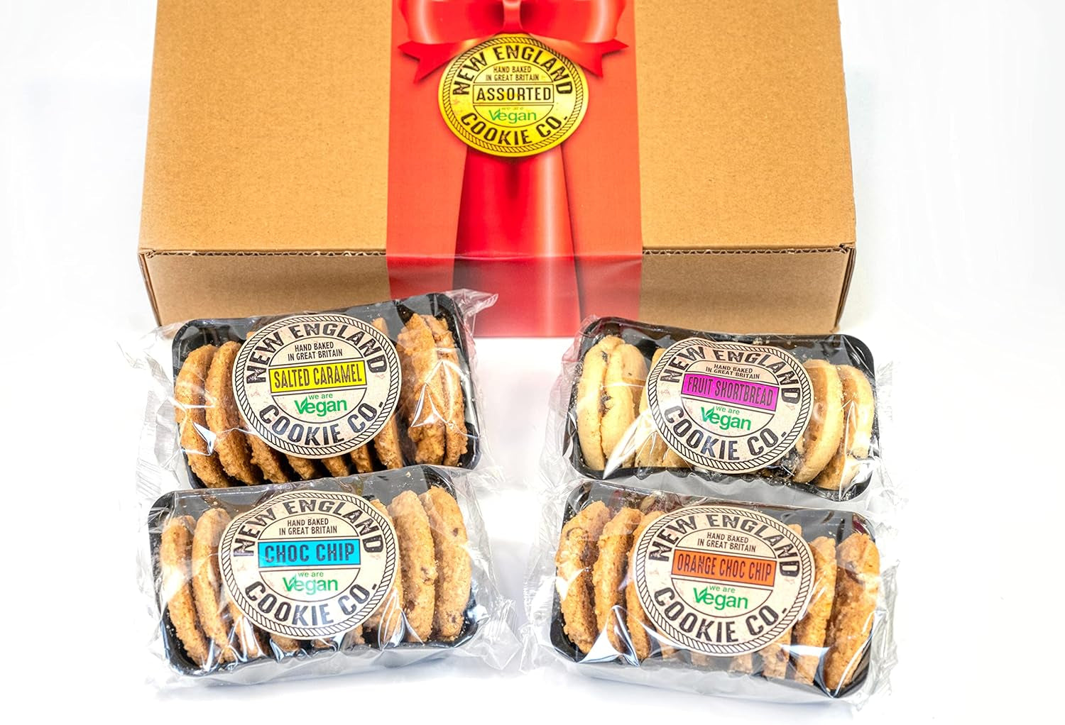 Hand Baked Biscuits Assortment 4 Packs X 150G (600G)