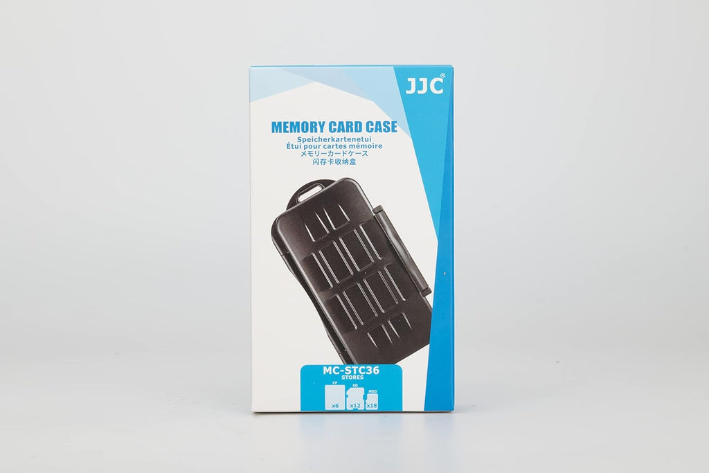 Memory Card Case, SD Card Storage Box for 12 SD Cards + 18 Micro SD + 6 CF Compact Flash Cards (36 Slots)