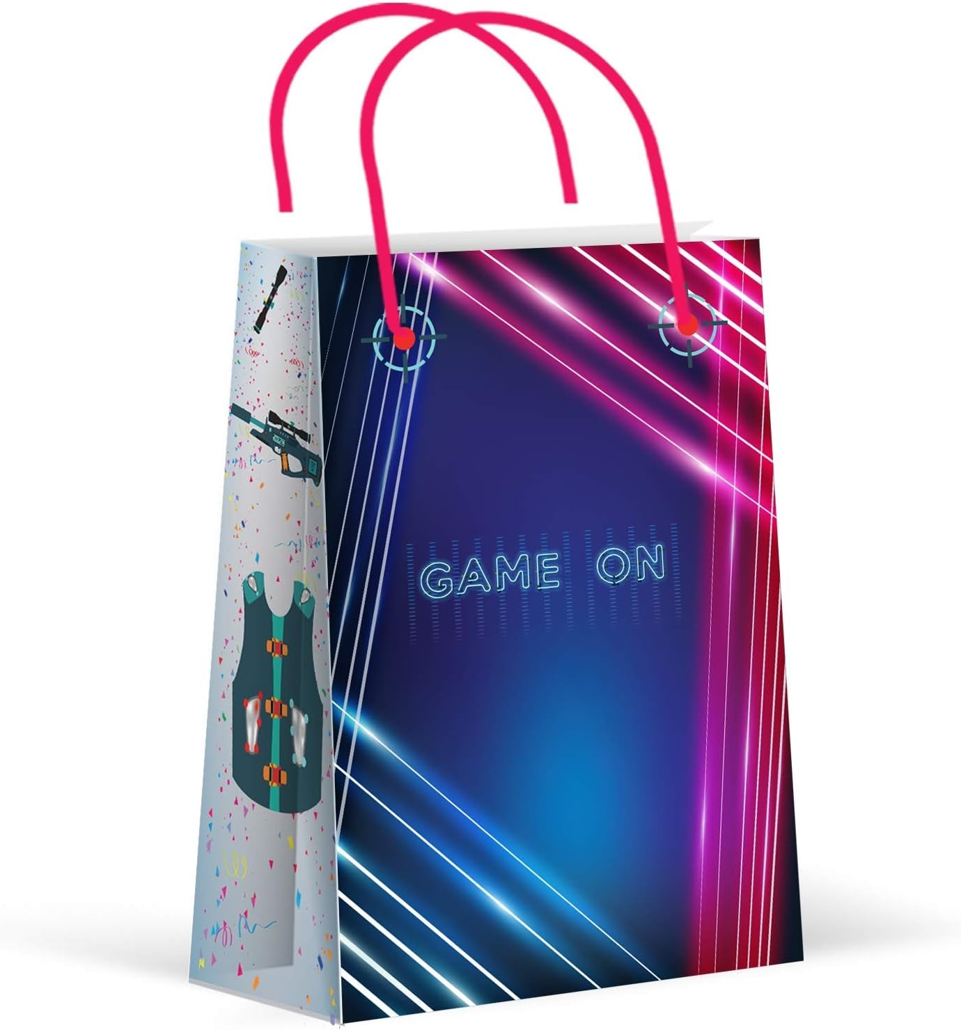 - Celebrate with an Impression Premium Laser Tag Party Favors, Gift Bags, 12 Pack