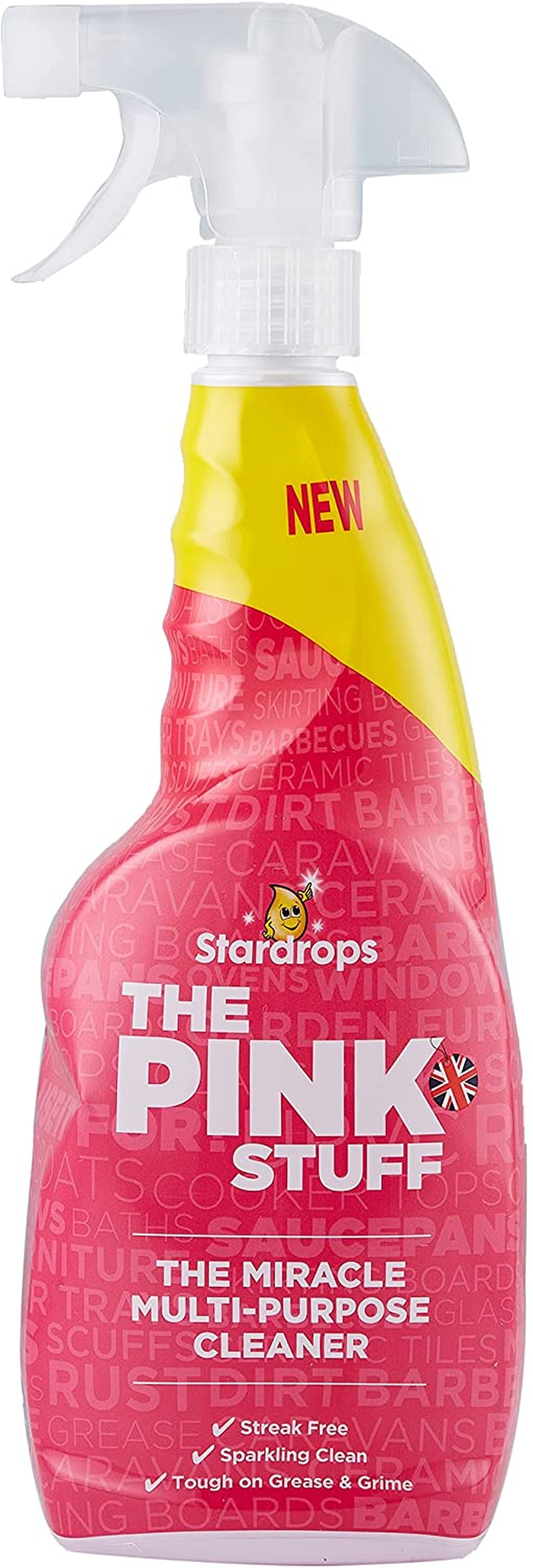 Stardrops -  Miracle Multi-Purpose Cleaner – Removes Grease, Grime, and Stains on Kitchens, Bathrooms, Floors, and More