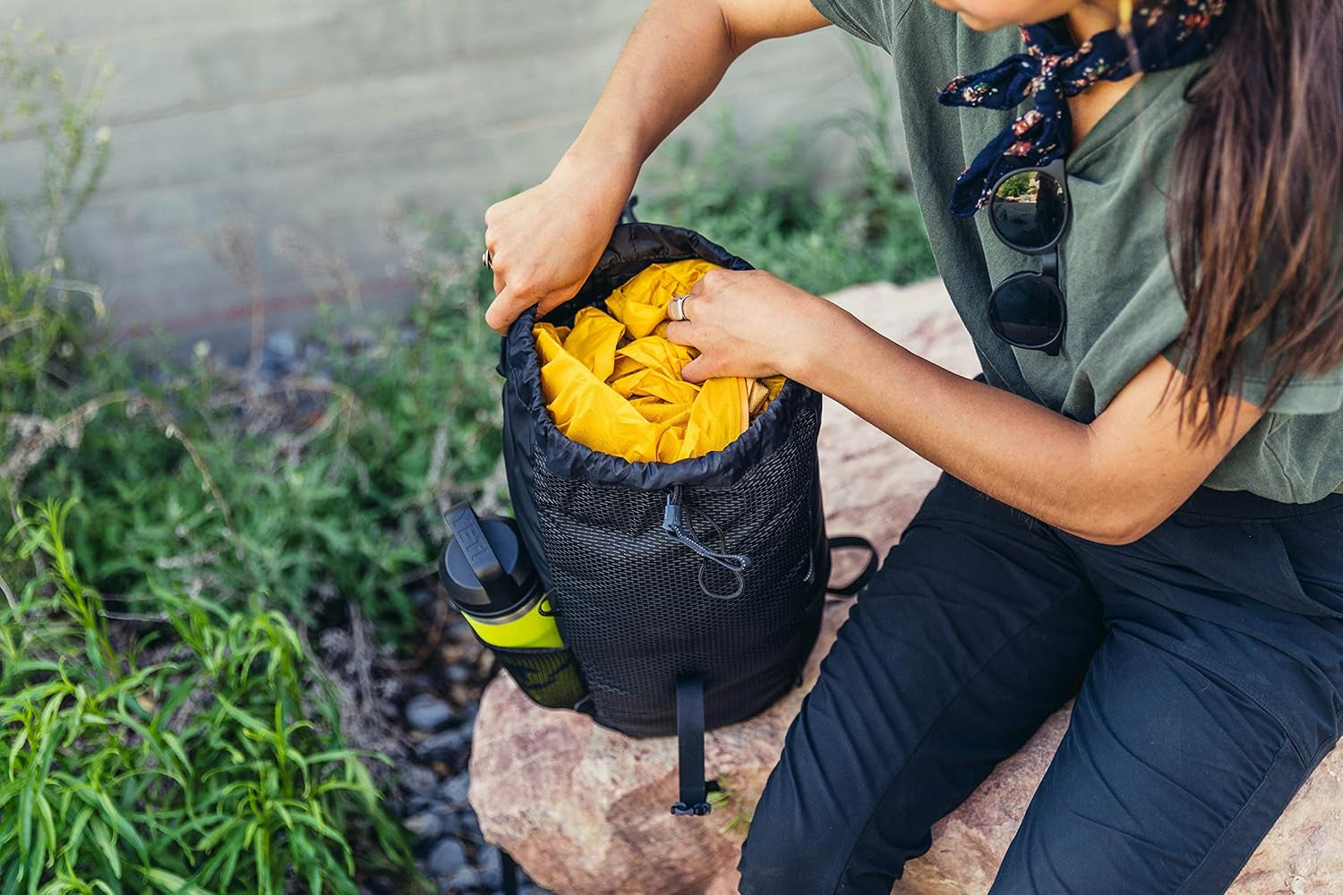 Mountain Products Nano 16 Everyday Outdoor Backpack, Bordeaux Reflective, One Size