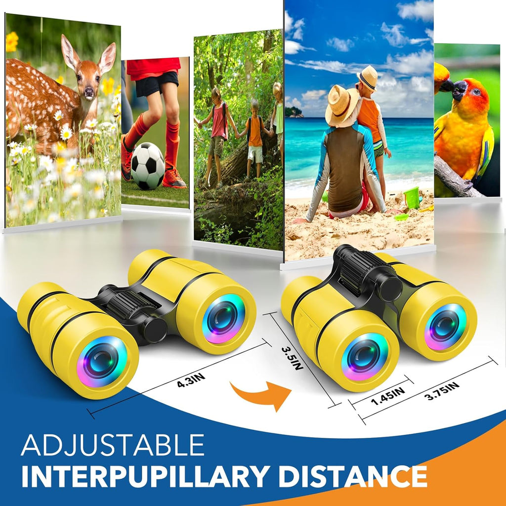 Toys for 3-7 Year Old Girl Boy:  Bird Watching Binoculars for Kids Ages 3 4 5 6 7 Year Old Girls Boys outside Learning Toy for Kid Preschool Gift Toddler Binoculars Toy Stuffers