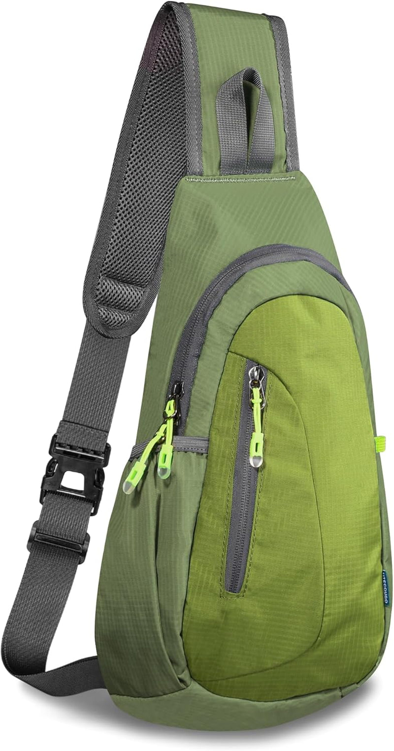 Small Sling Bag, Lightweight Crossbody Backpack for Men Women, Shoulder Bag for Sports and Outdoor