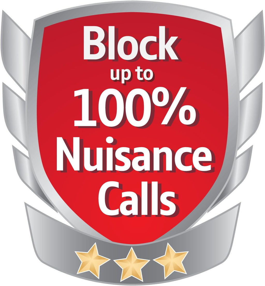 4600 Cordless Landline House Phone with Big Buttons, Advanced Nuisance Call Blocker, Digital Answer Machine, Single Handset Pack